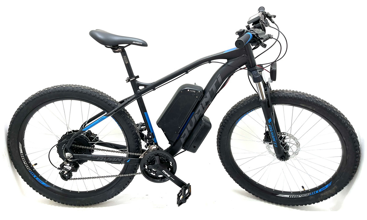 Фотографія Електровелосипед Avanti Boost 27,5+" 1000W, 15Ah (2021) 2021 Чорно-синій